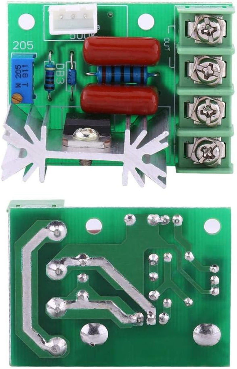 AC Voltage Regulator Dimmer 2000W SCR Electric Voltage Regulator Motor Speed Controller Light Dimmer Governor Temperature Power image number 5