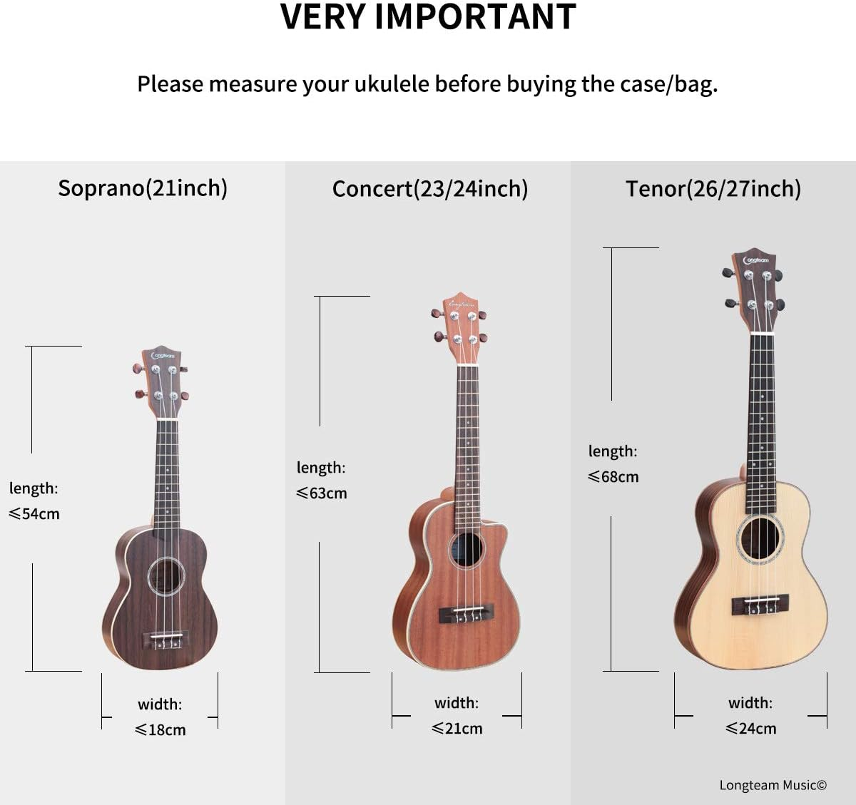 Print Ukulele Case 10Mm Sponge Portable Waterproof Ukuleles Bag Cover Uke Gig Bag with Accessory Storage Pocket (23 in Concert, Bohemian Yellow) image number 6