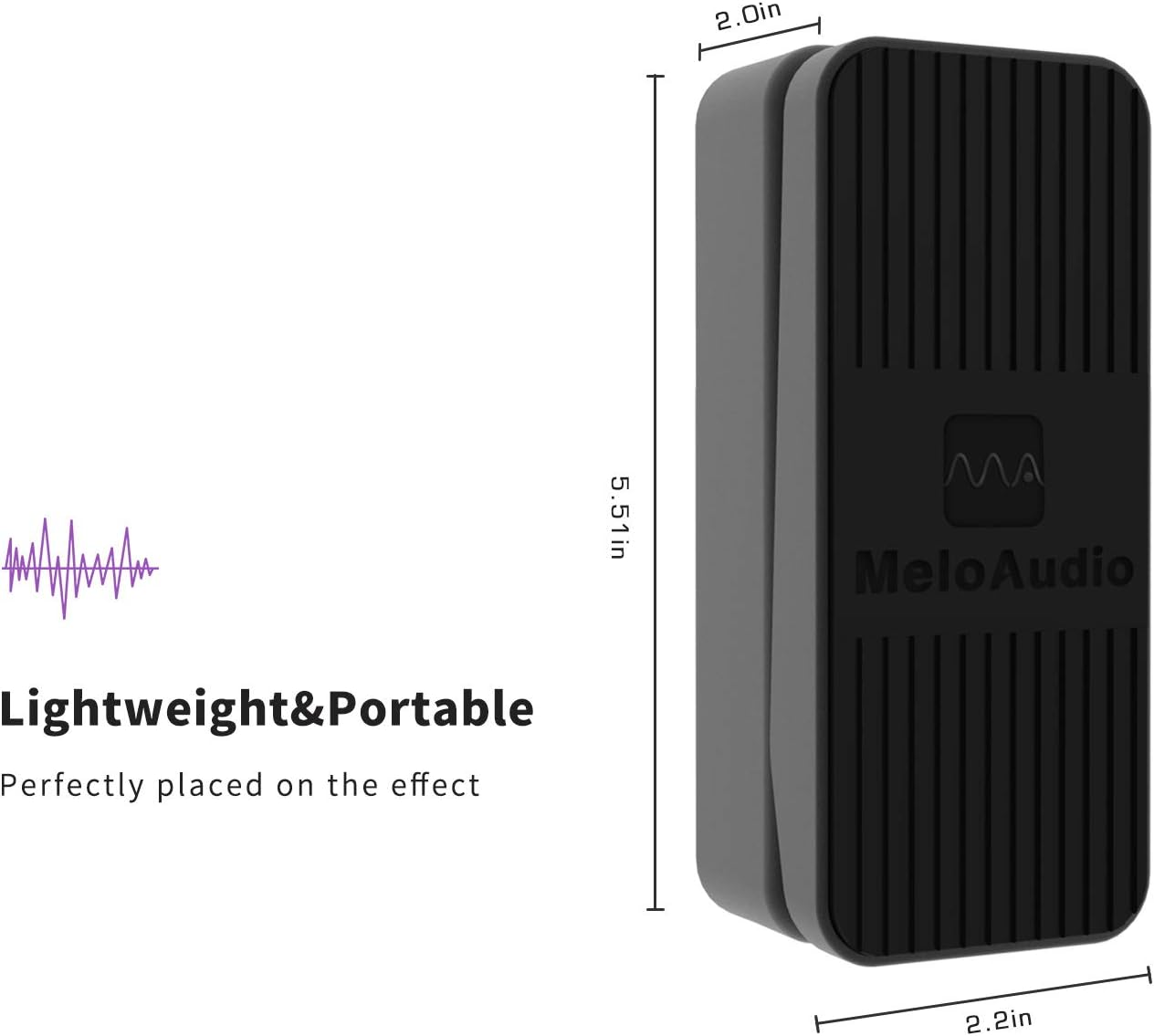 Meloaudio Upgrade MIDI Commander Guitar Floor Multi-Effects Portable USB MIDI Foot Controller Foot Switches (Midi Commander) (Guitar Pedal) image number 5