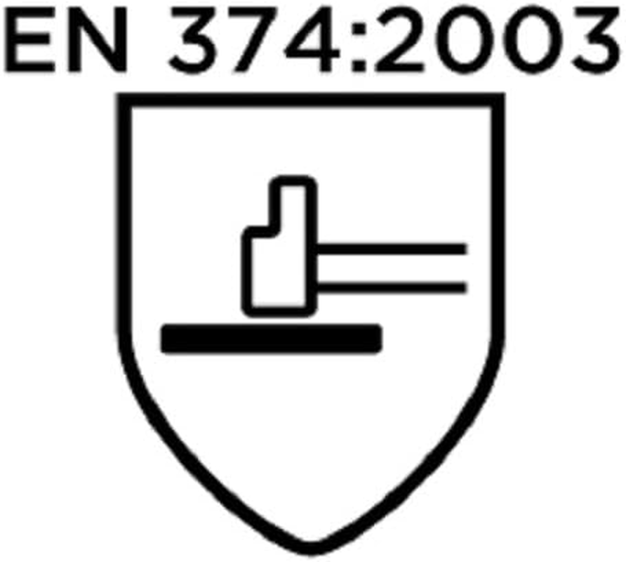 Ansell Alphatec 37-185 Chemical-Resistant Nitrile Gloves, Liquid and Splash Protection, Food-Handling, Silicone and Latex-Free Work Glove, Waterproof, Reusable, Green, Size M (1 Pair) image number 2