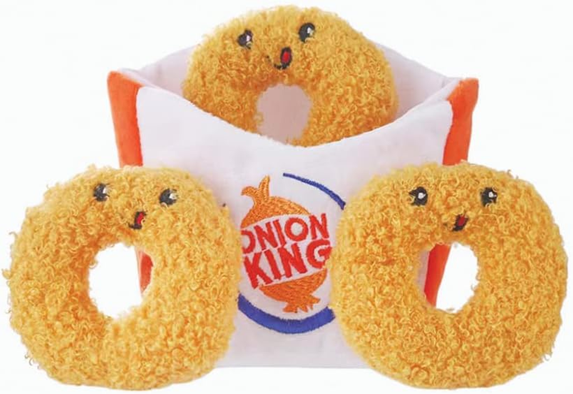 Hugsmart Puzzle Hunter Dog Toy Food Party Onion Ring 14X5X14Cm image number 4
