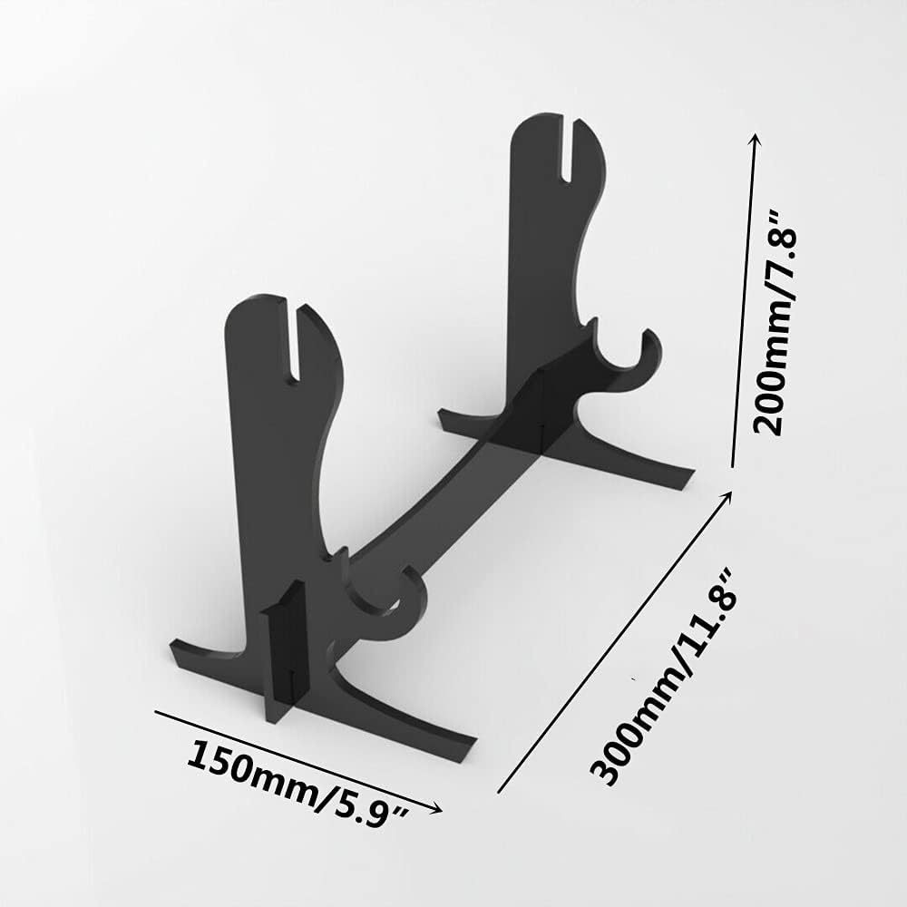 LEILIN Sword Stand, Sword Holder, Acrylic Two-Layer Samurai Sword Display Stand, Desktop Katana Holder, 6Mm Acrylic Sheet image number 6