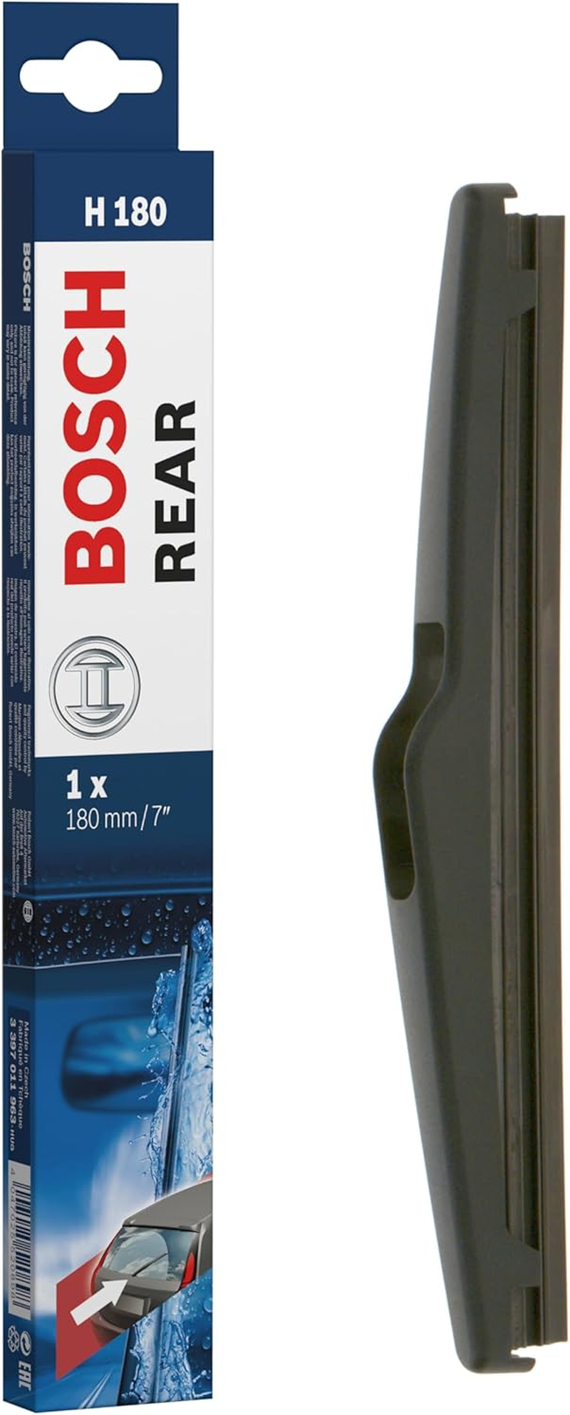 BOSCH H318 Rear Windshield Wiper Blade - 230Mm image number 1