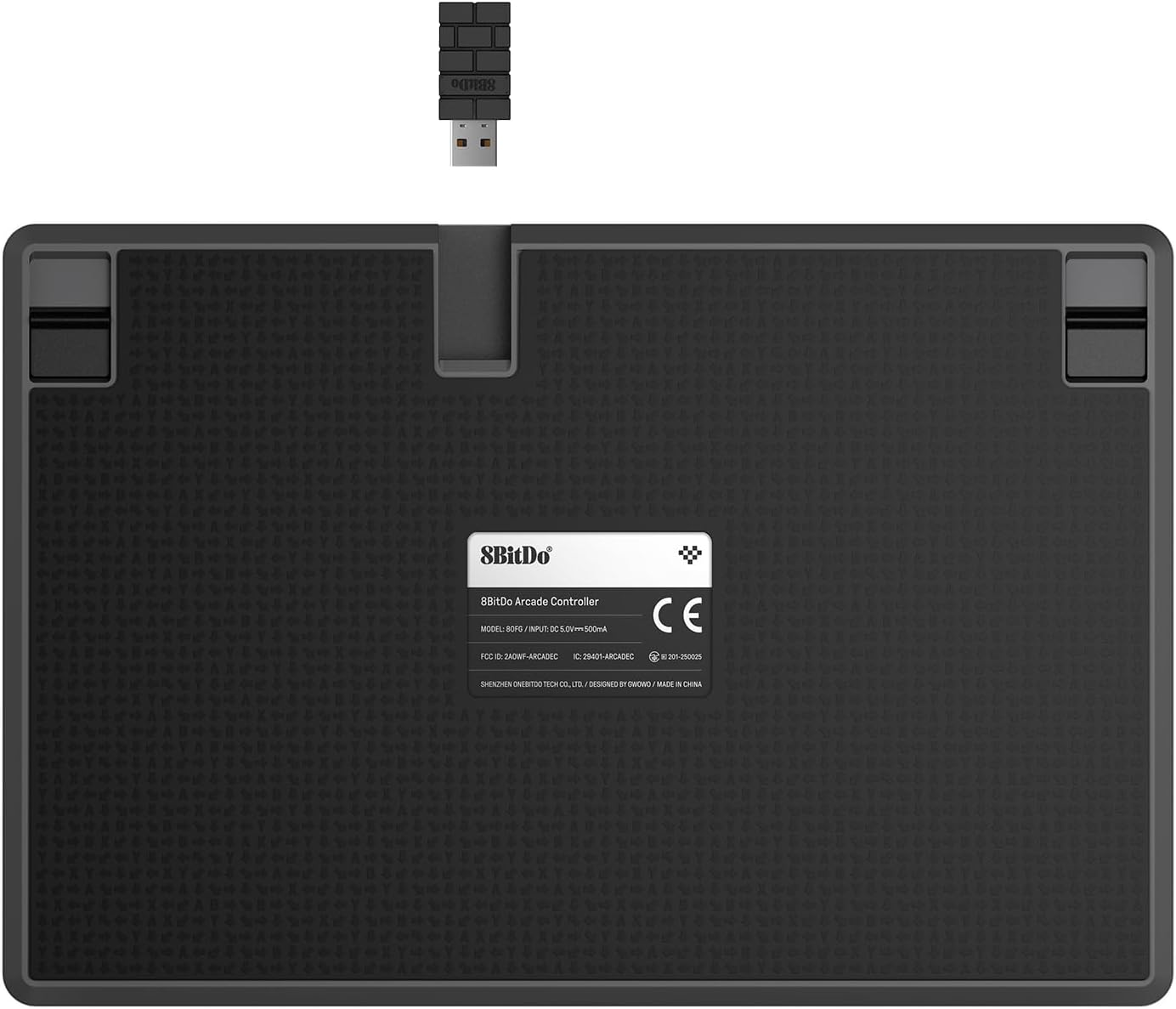 8Bitdo All-Button Arcade Controller for Switch/Switch 2 & Windows &ndash; Bluetooth, 2.4G, Wired Connectivity, Low-Profile Mechanical Switches, 4 Programmable Buttons, Hot-Swappable PCB image number 2