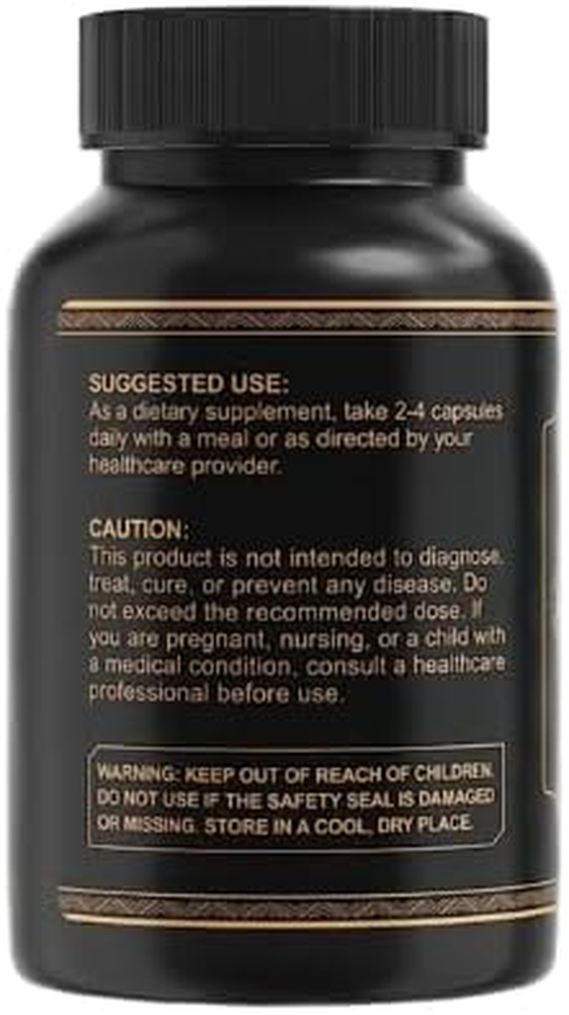MAYN Barbarian Blend Grass-Fed Beef Liver Supplement Capsules &ndash; 100% Organic Desiccated Blend with Natural Iron, Vitamin B12 & a &ndash; Boosts Heart Health, Energy & Immunity &ndash; Non-Gmo, Gluten-Free, Freeze-Dried &ndash; 120 Capsules image number 6
