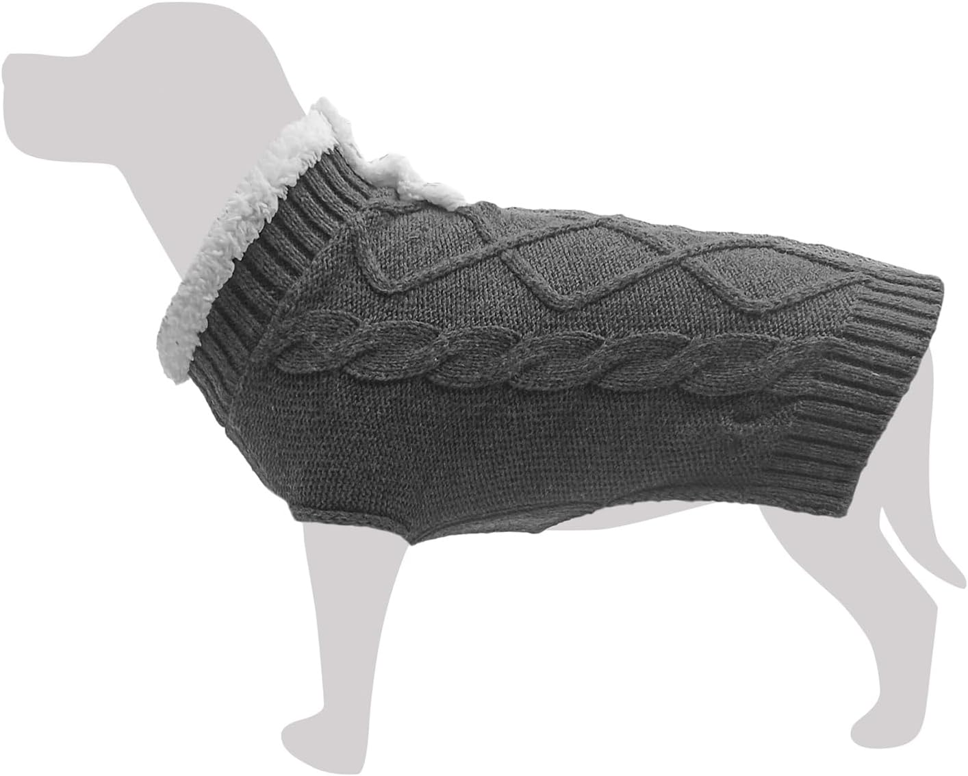 Arquivet Moncayo Dog Jumper M 30 Cm White Collar Dog Jumper