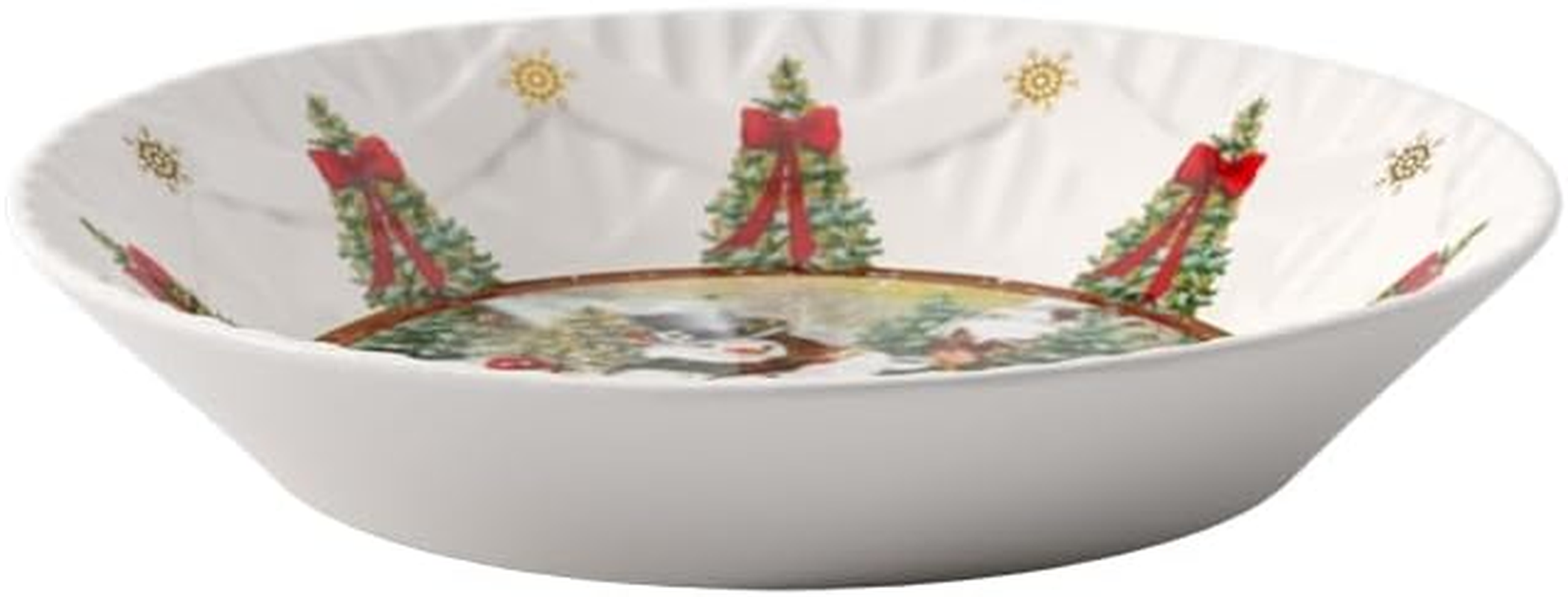 Villeroy & Boch Toy'S Fantasy Bowl Large Snowman Colourful Bowl, Christmas Bowl, Serving Bowl, Christmas Tableware Toys, Christmas Decoration Ceramic, Premium Porcelain image number 5