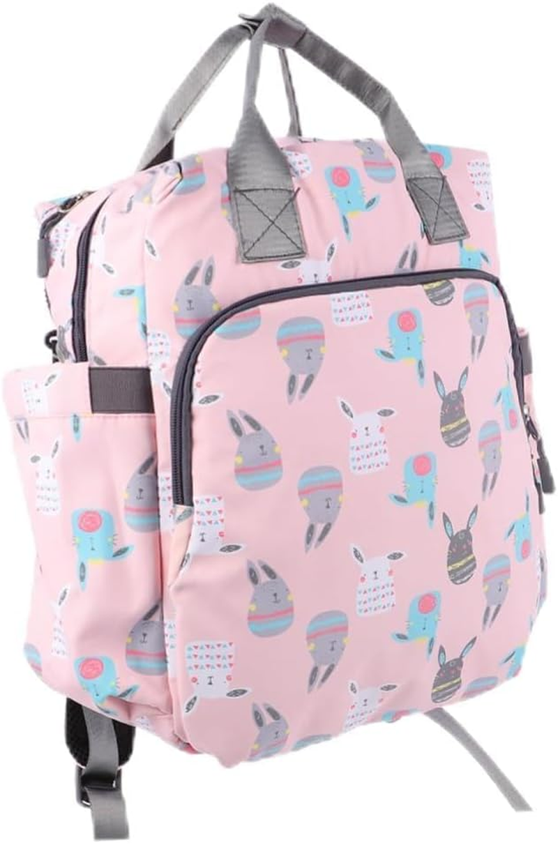 Elegant Mom Large Backpack Diaper Bags for Mom Handbag Stroller Compatible Travel Nappy Bag image number 5