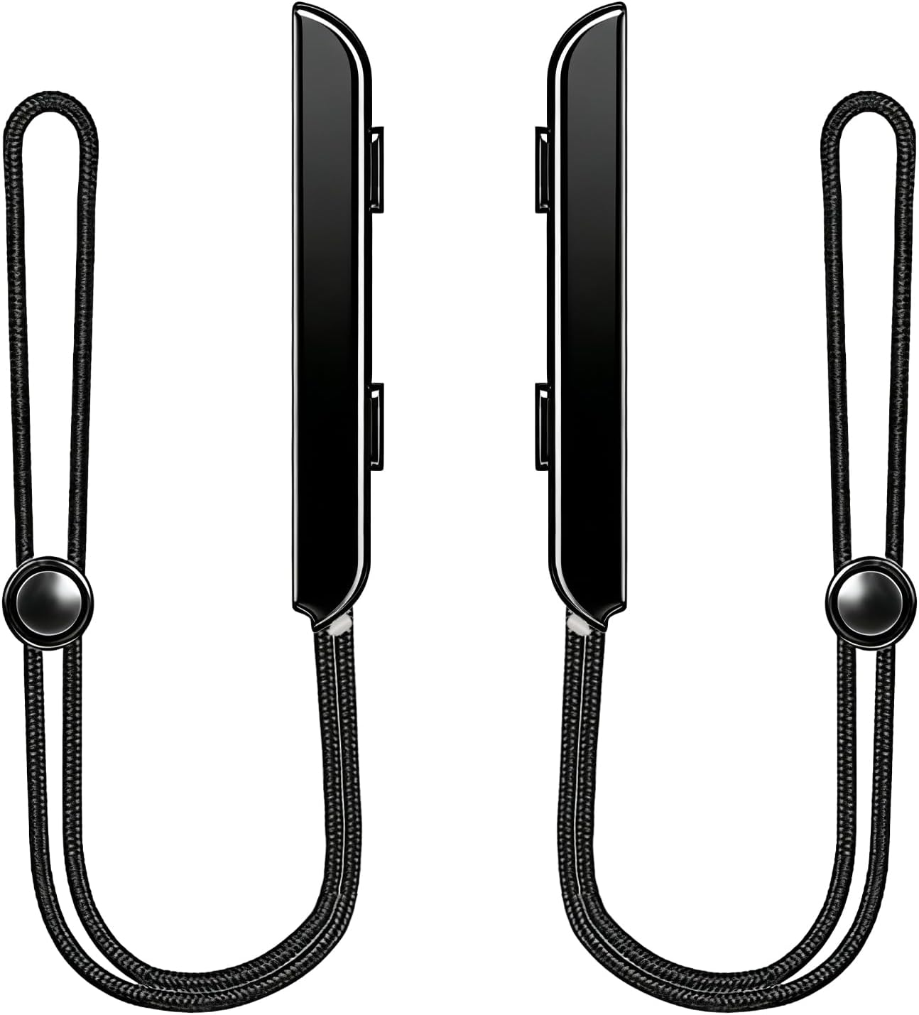 JANGJANG Metal Slide Joycon Wrist Strap for Nintendo Switch Controller, 2-Pack Adjustable Lanyards, Replacement Accessories for Joypad in Black, Secure Locking Mechanism with Easy Installation image number 3