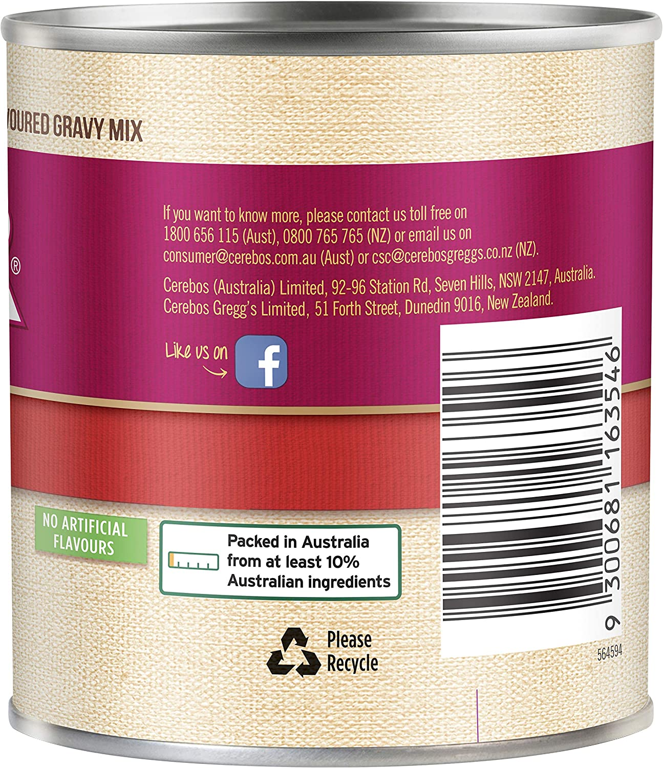 Gravox Roast Meat Gravy Mix Tin for Gravy and Liquid Stock Instant Gravy Powder 120G image number 4