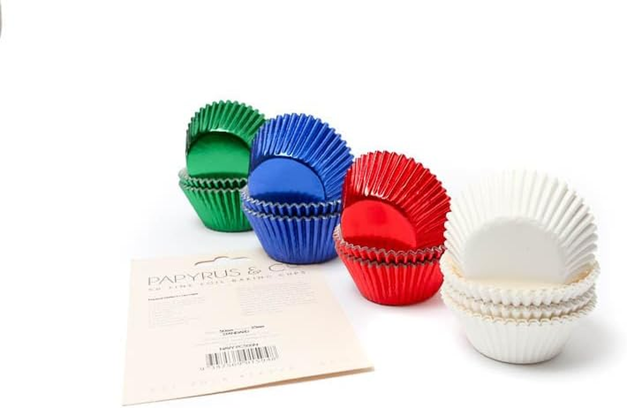 Papyrus Medium Foil Baking Cup 50-Pieces, 44 Mm Size, Green image number 4