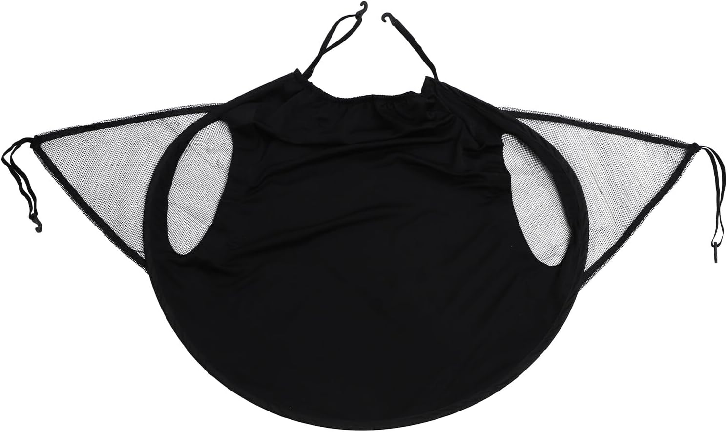 Stroller Sunscreen Umbrella with High Elastic Steel Core Flexible Strip Windproof Stroller Awning Accessory High-Density Elastic Cloth Sunshade for Pram and Car Seat Easy Storage image number 2