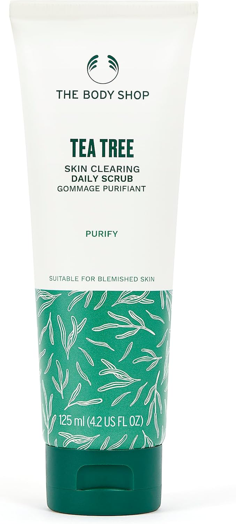 The Body Shop Tea Tree Skin Clearing Daily Face Scrub - Exfoliating and Purifying for Blemished Skin - Vegan - 4.2 Fl Oz image number 5