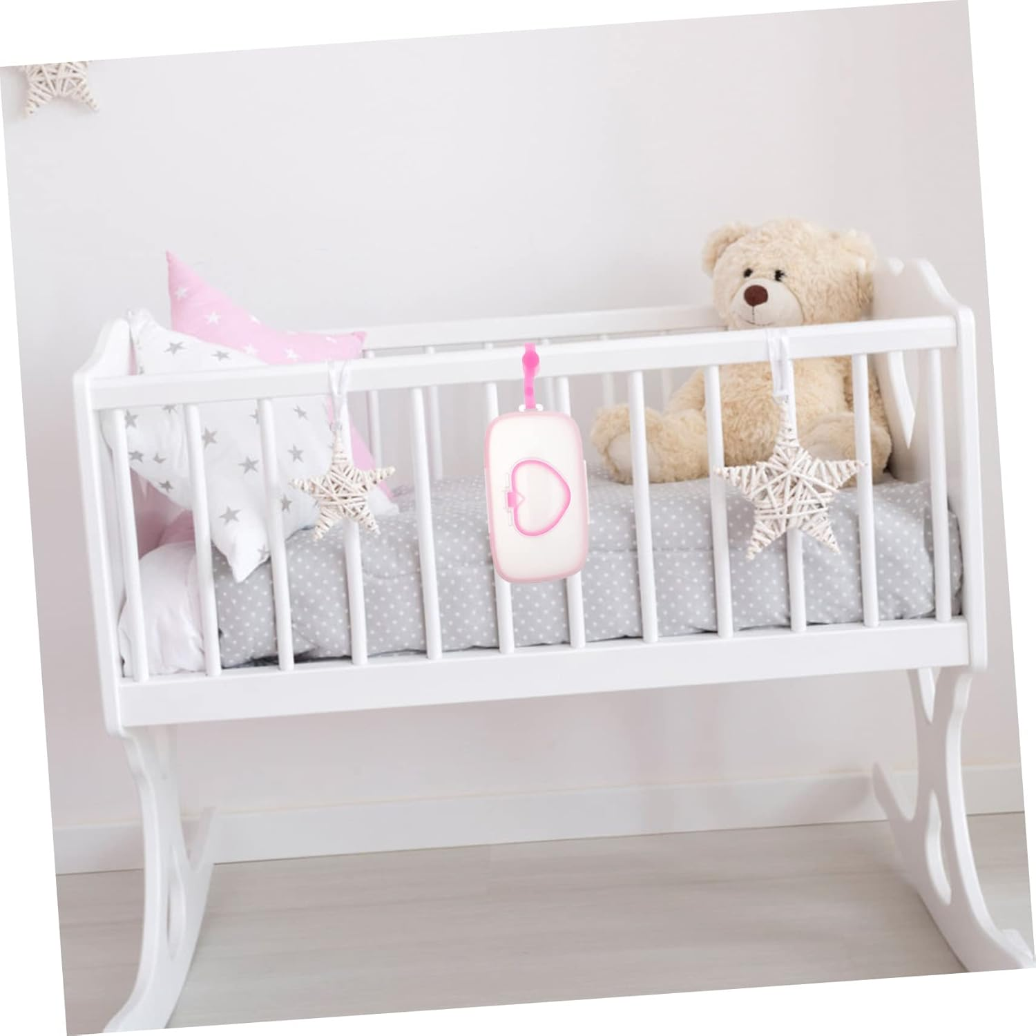 Portable Wet Tissue Box for Boy Girl Hanging Case for Outdoor Use Convenient Storage Holder for Wipes - Pink image number 4