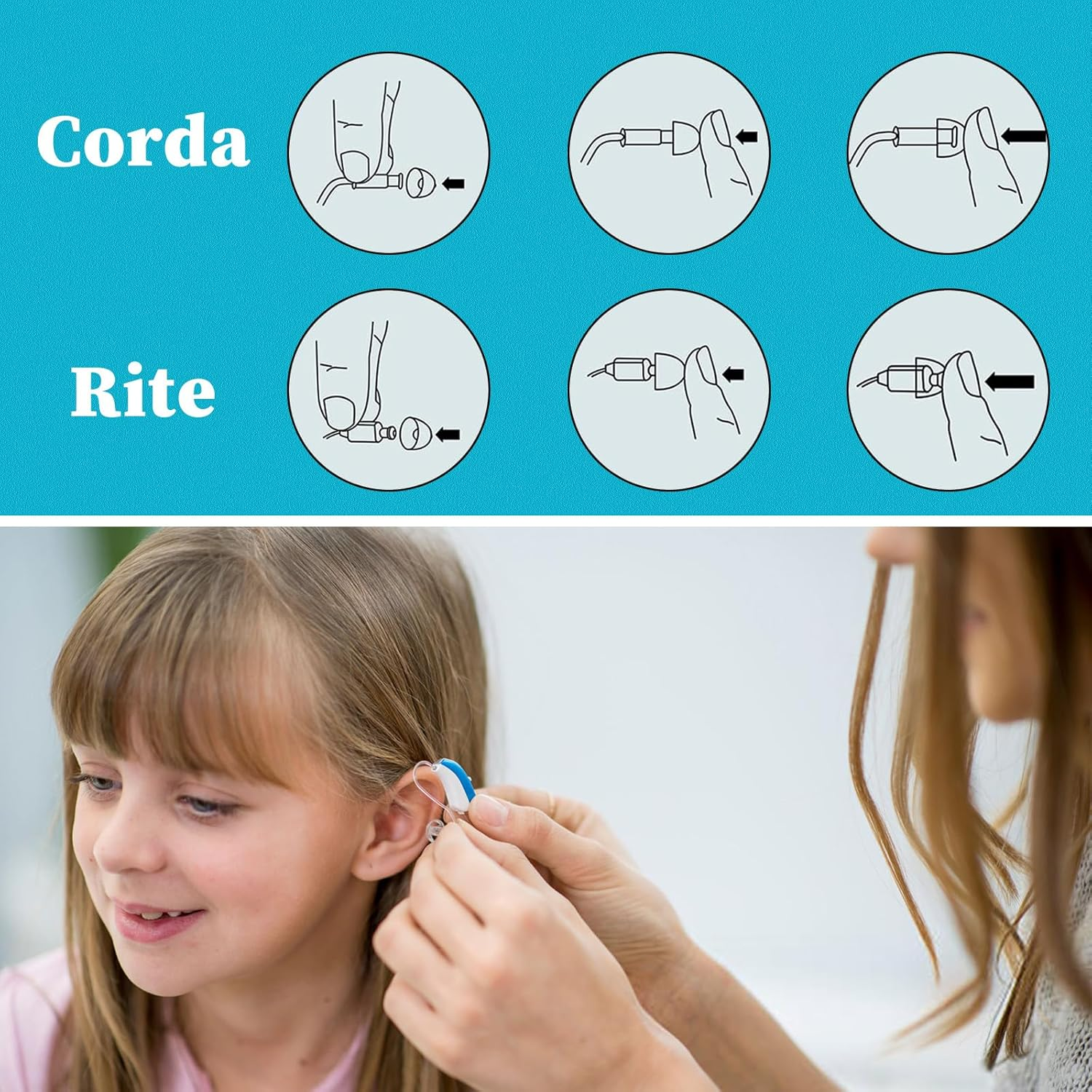 Hearing Aid Domes for Oticon Replacements, 10Mm Double Vent Domes, 2 Pack Universal Silicone Replacement, Universal for Oticon Hearing Aid Accessories (Clear, 10Mm) image number 5