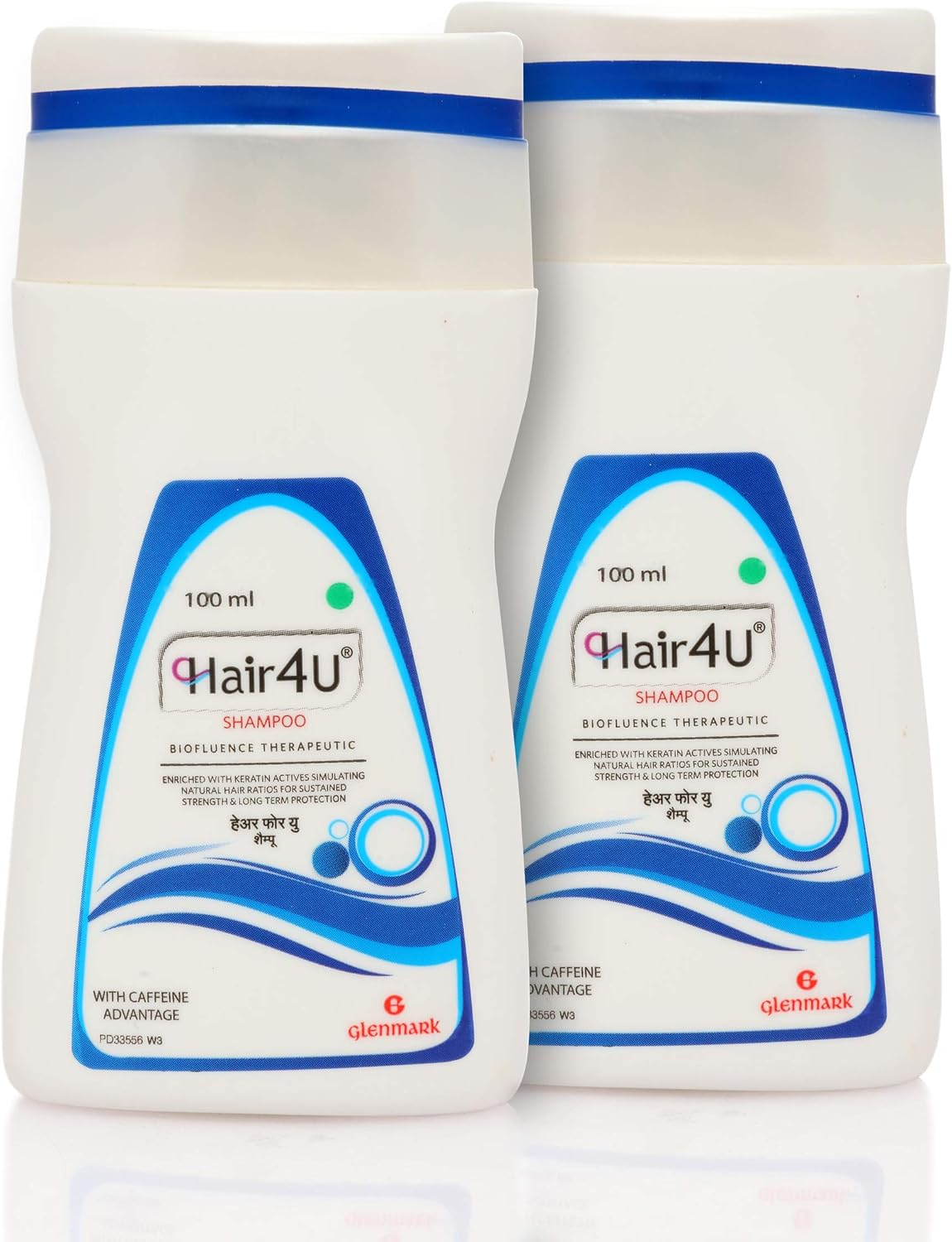 HAIR4U Glenmark Shampoo (100 Ml) - Pack of 2
