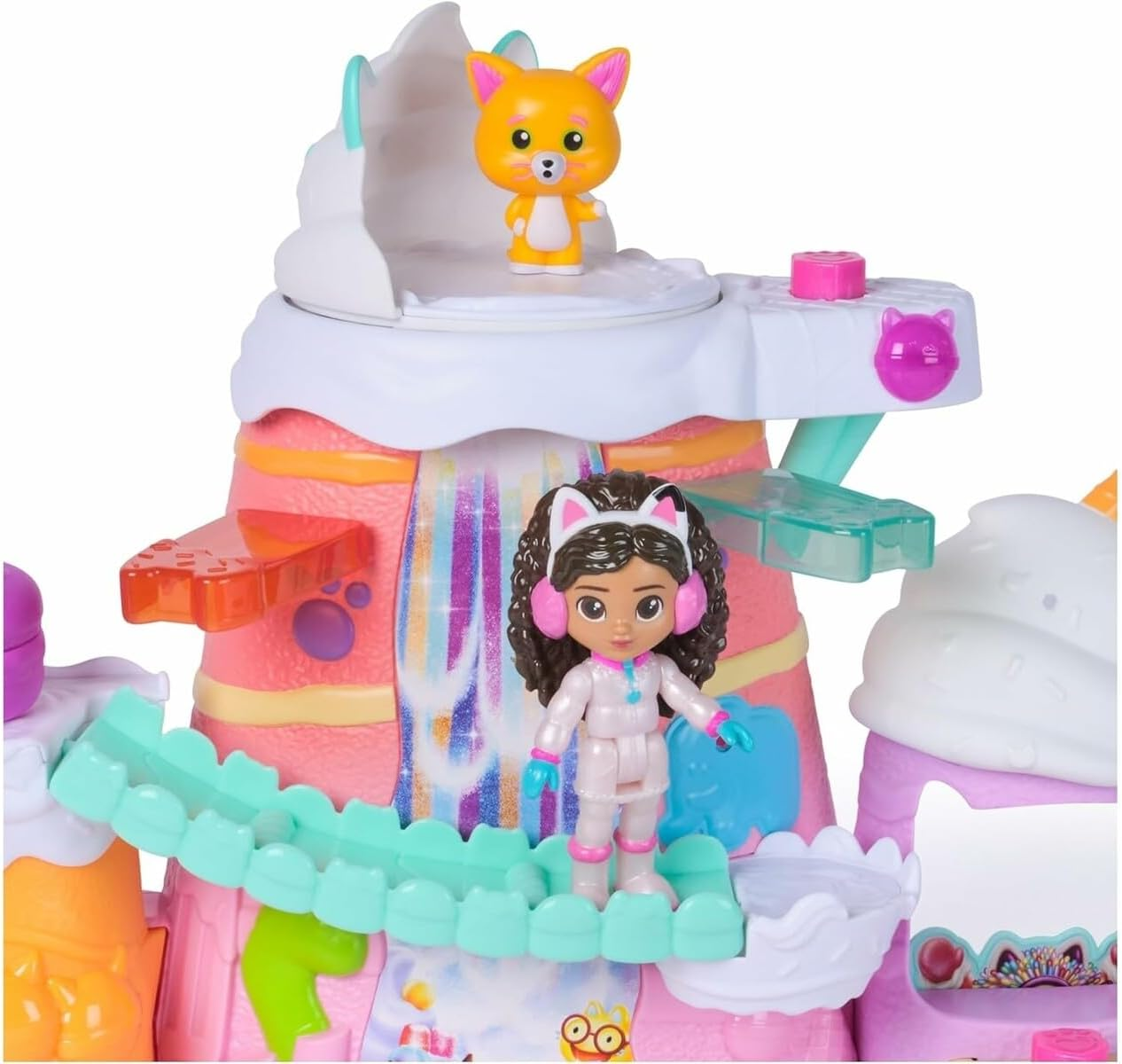 Gabby'S Dollhouse: the Movie, Gabby'S Sweet Treat Mountain Playset, 12-Piece Set with Figures and Accessories, Kids Toys for Girls and Boys Ages 3 and Up image number 5