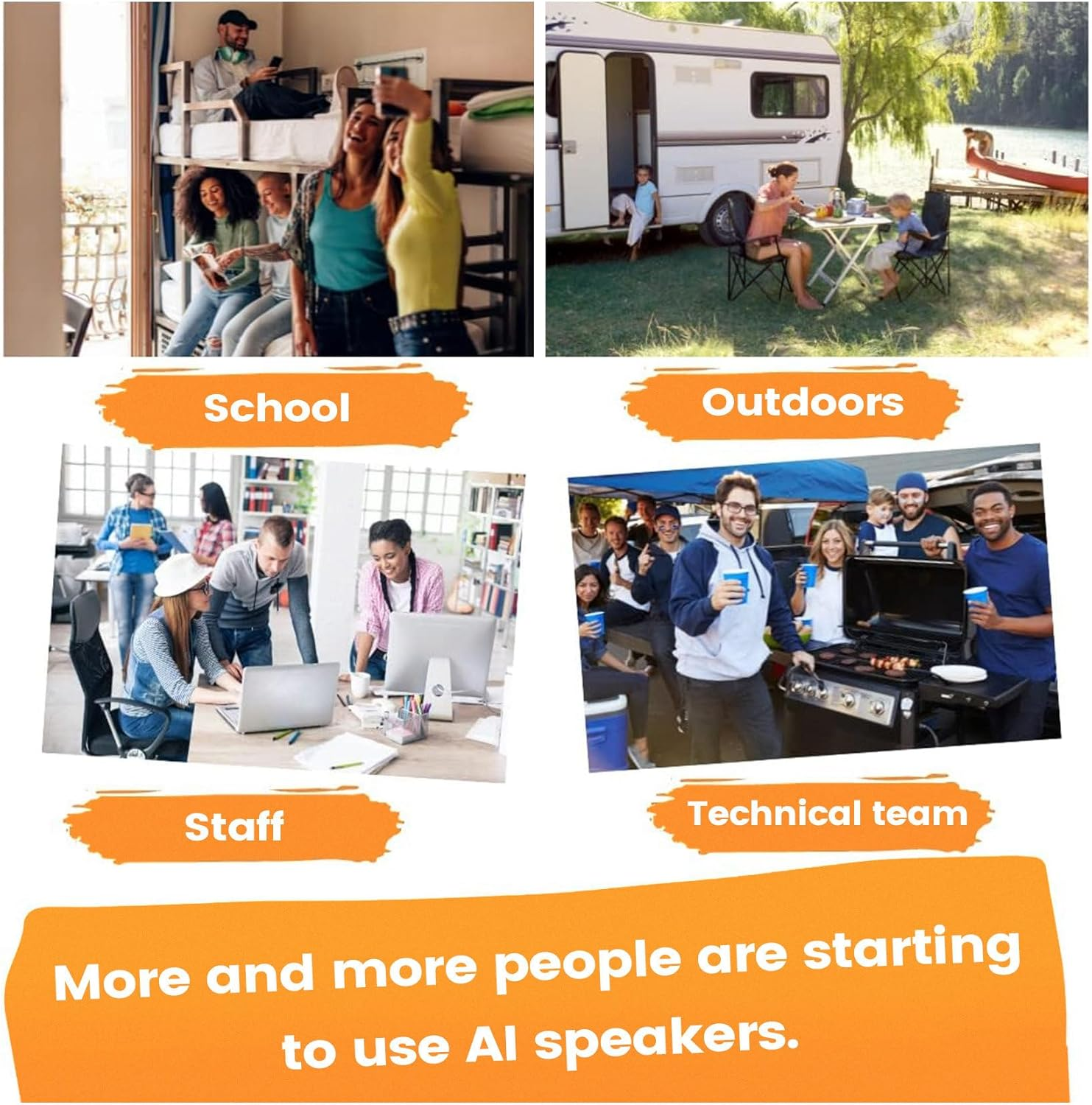 Bjworeye Xiaozhi AI Speaker Intelligent Interaction Voice Robot ESP32-S3 IPS Display Robot image number 4