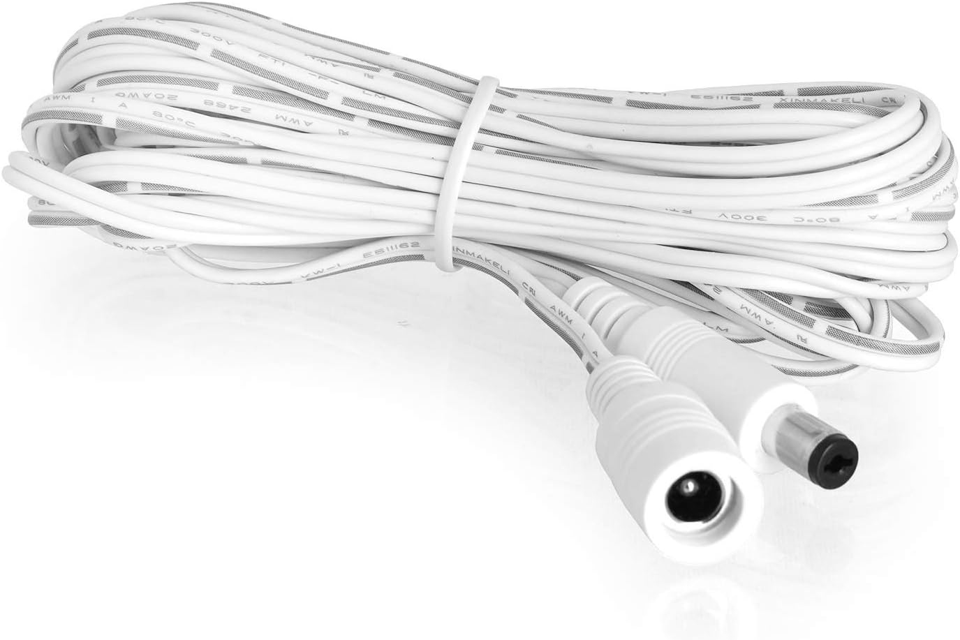 Wicked Chili 5 M DC Extension Cable Compatible with Philips HUE Lightstrip plus (White and Colour Ambiance) V3 / V4 with Bluetooth (Purple Packaging) Extension for Power Supply S020YM2400083 White image number 2