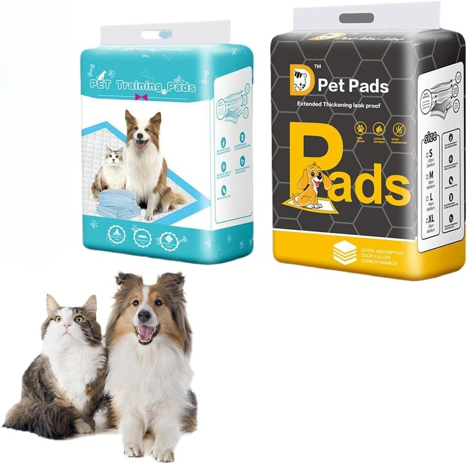 Generic Disposable Dog Pet Training Pee Pads, Ultra Absorbent Wee-Wee Underpads, Incontinence Puppy Bed Pads, Unscented Portable for Outdoor Use (Medium - 45X60Cm, 50Pcs) image number 4