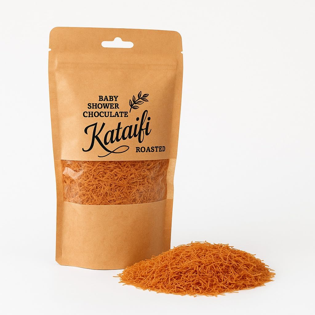 Roasted Kataifi, Crunchy Caramelized Kadayif, Perfect for Desserts and Dubai Chocolate Bar, 150G (5.3Oz) Special Package (Roasted Shredded Wheat) image number 1