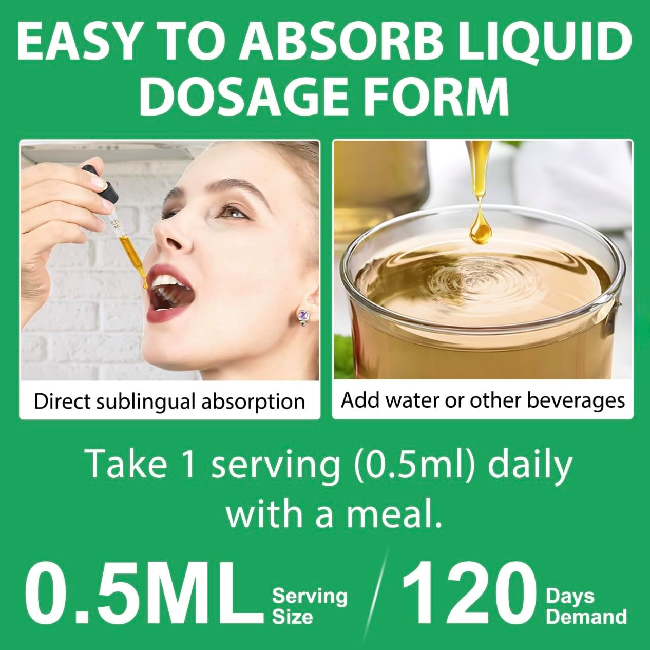 Lemon Balm Liquid Extract 60Ml &ndash; Organic & Alcohol-Free Tincture &ndash; Natural Lemon Balm Leaf &ndash; Vegan, Non-Gmo Herbal Supplement &ndash; Daily Wellness Support image number 3