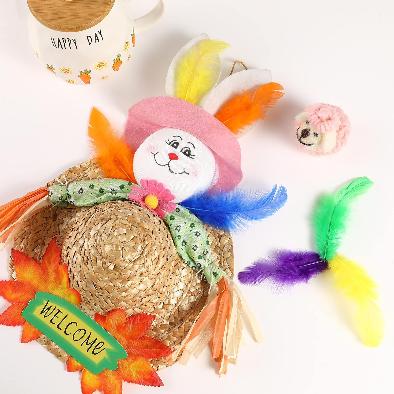 Soarer 300Pcs Brown Feathers for Crafts - 3-5Inch Craft Feathers Bulk for Wedding Home Party, Dream Catcher Supplies and DIY Crafts(Brown) - Orange image number 6