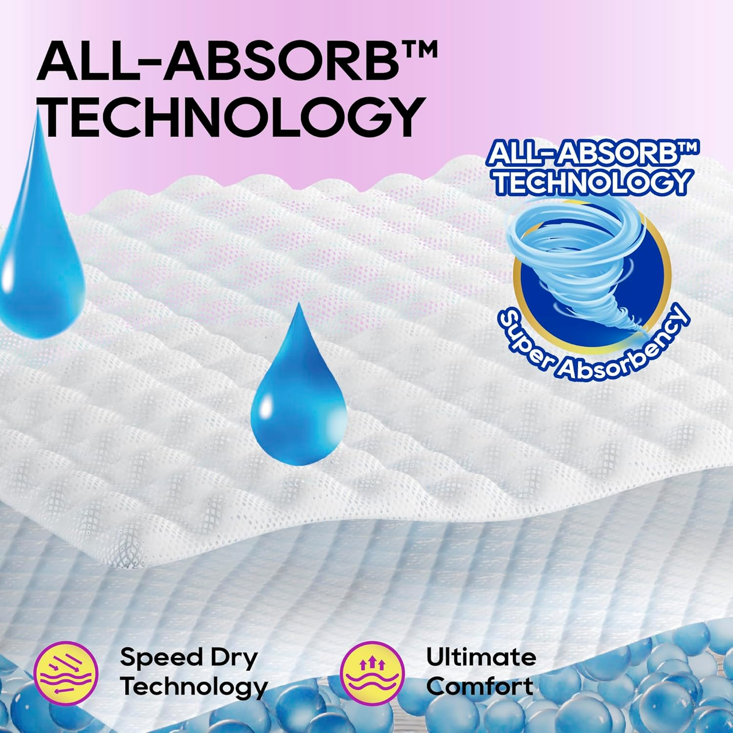 All-Absorb Disposable Dog Female Diapers, X-Small image number 3