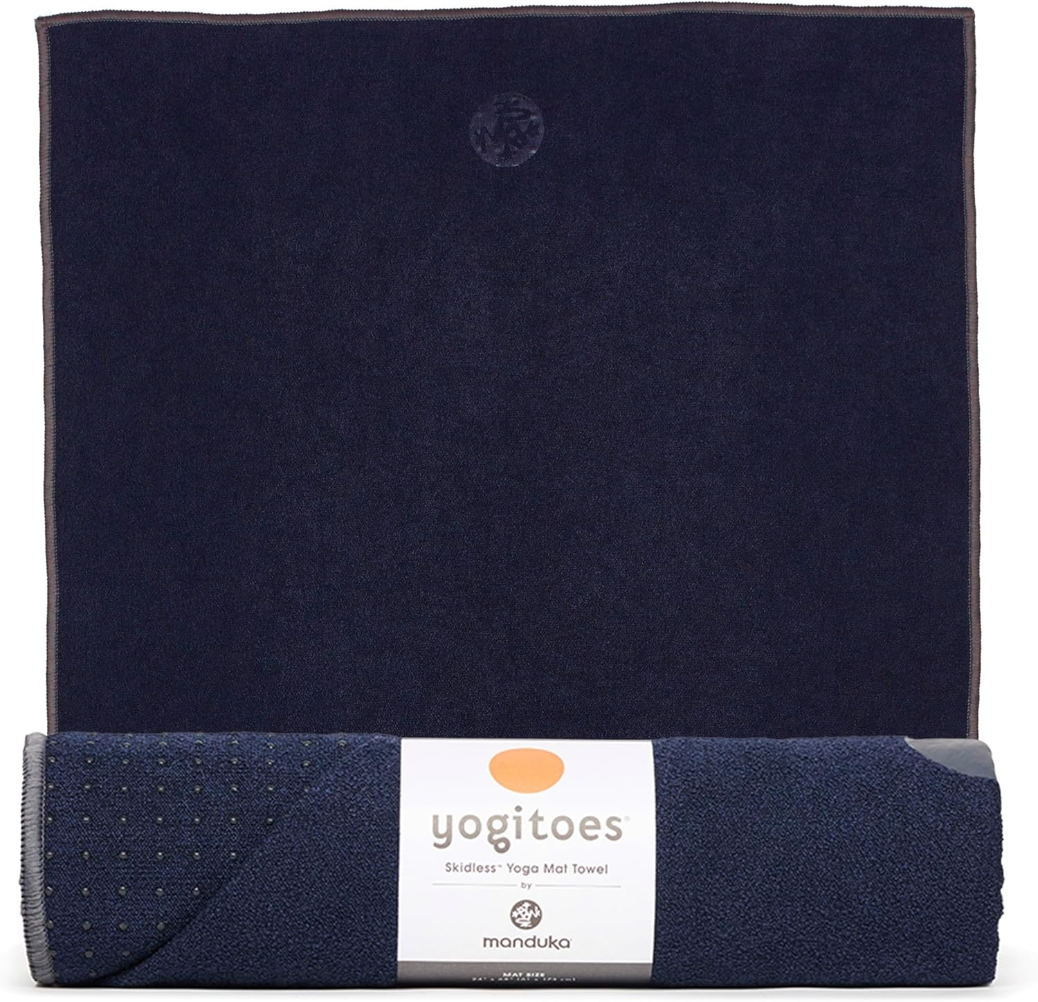 Manduka Unisex Adult Yoga Yogitoes Towel, Midnight, 79 X 24 US