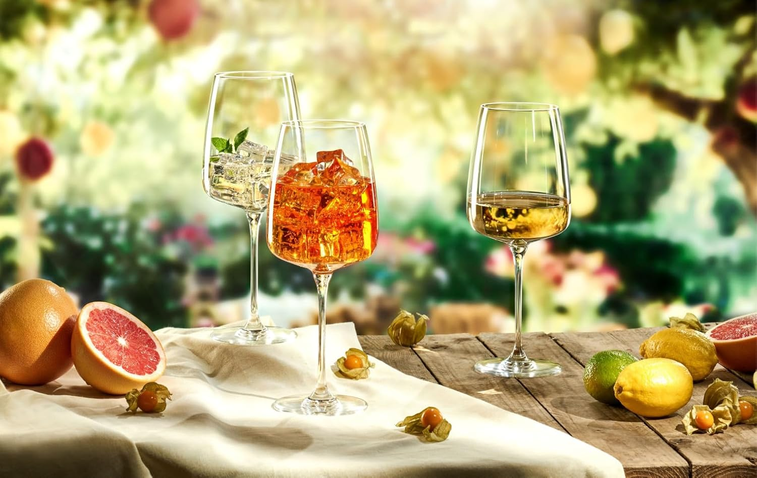 Gerlach 1760 Valor Wine Glasses Set Cocktail Glasses Set of 6 750 Ml White Wine Glasses Red Wine Glasses Crystal Glass Wine Glass Universal White Wine Goblets Dishwasher Safe