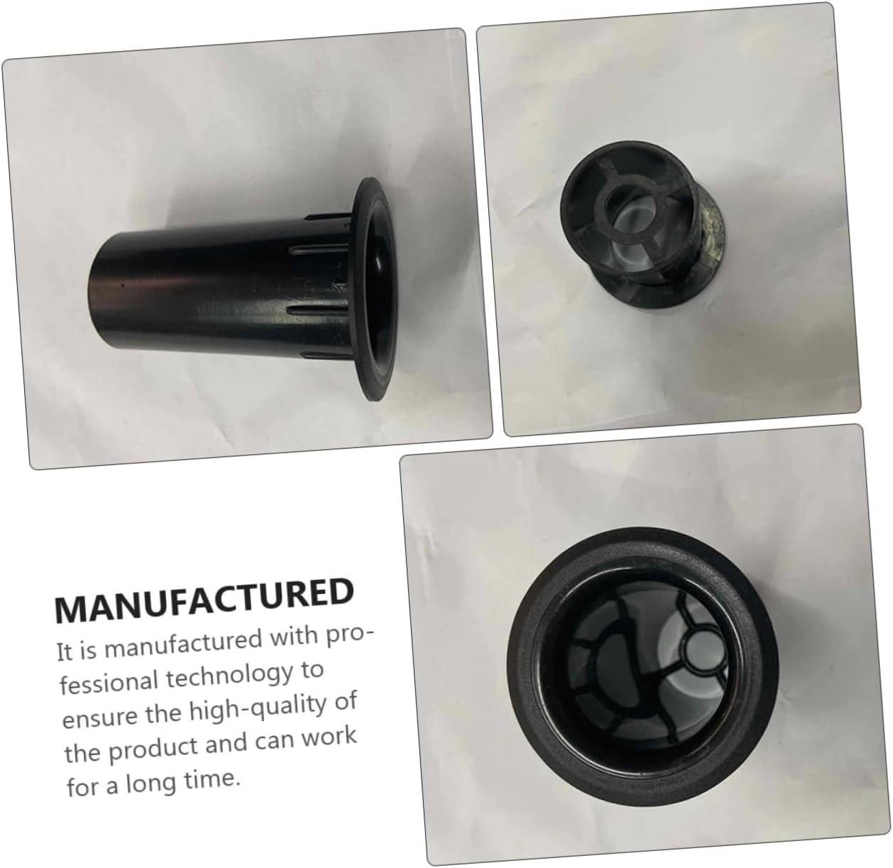 Jojofuny 20Pcs Plastic Speaker Port Tube 41X80Mm Replacement Bass Reflex Air Outlet for Home Audio Subwoofer Speaker Parts Accessories image number 2