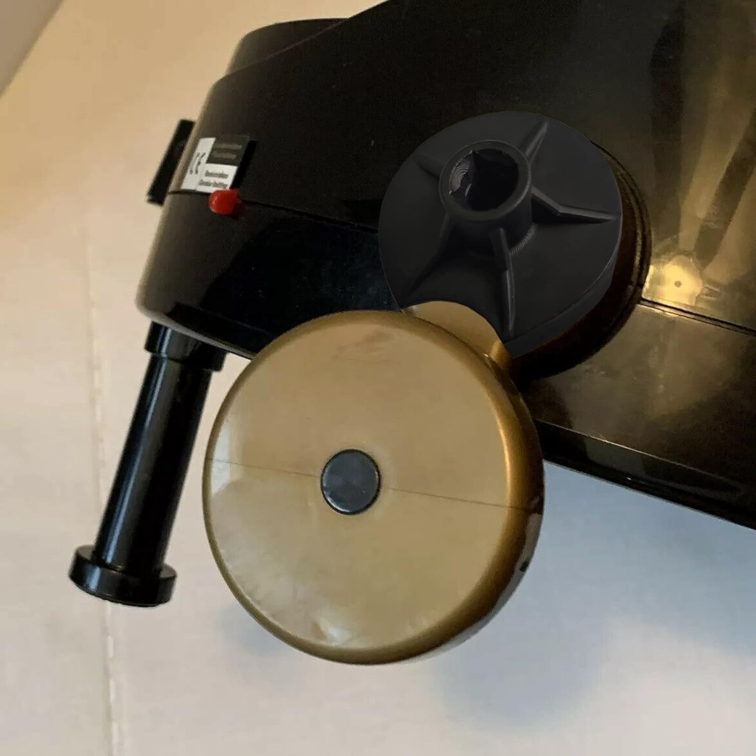 JILINWEI [2 Pack] Addi Knitting Machine Adapter with 1Pcs Hex Steel Bit Power Screwdriver Attachment for Drill,Quick Knit Power Adapter,Crank Handle Adapter for Addi Express/King Size image number 6