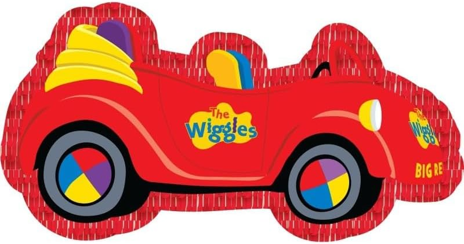 Amscan the Wiggles Party Big Red Car Mini Pinata Party Decoration