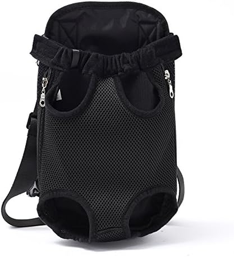 Yelesley Pet Dog Carrier Backpack Mesh Camouflage Outdoor Travel Products Breathable Shoulder Handle Bags for Small Dog Cats (S, Black) image number 6