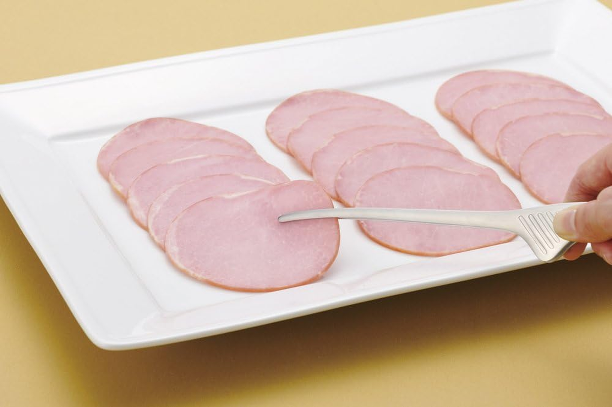 Yoshikawa 3072010 Yakiniku Tongs, Silver, Total Length 9.5 X Width 1.6 X Height 1.4 Inches (24.2 X 4.2 X 3.5 Cm) image number 6