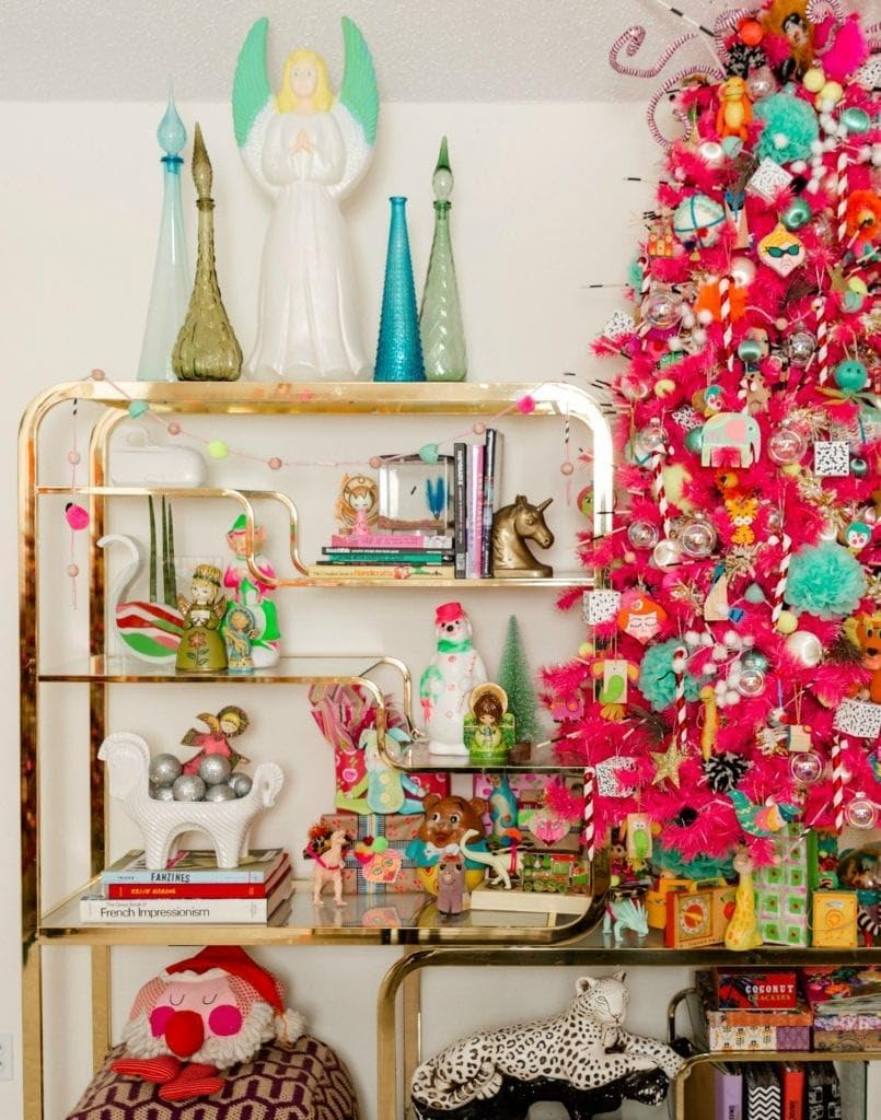 6Ft 1.8M Pink Christmas Tree, with Bushy 772 Tips Metal Stand, Easy Assembly 180Cm Artificial Xmas Tree Decoration for Indoor Outdoor Home Party Holiday image number 3