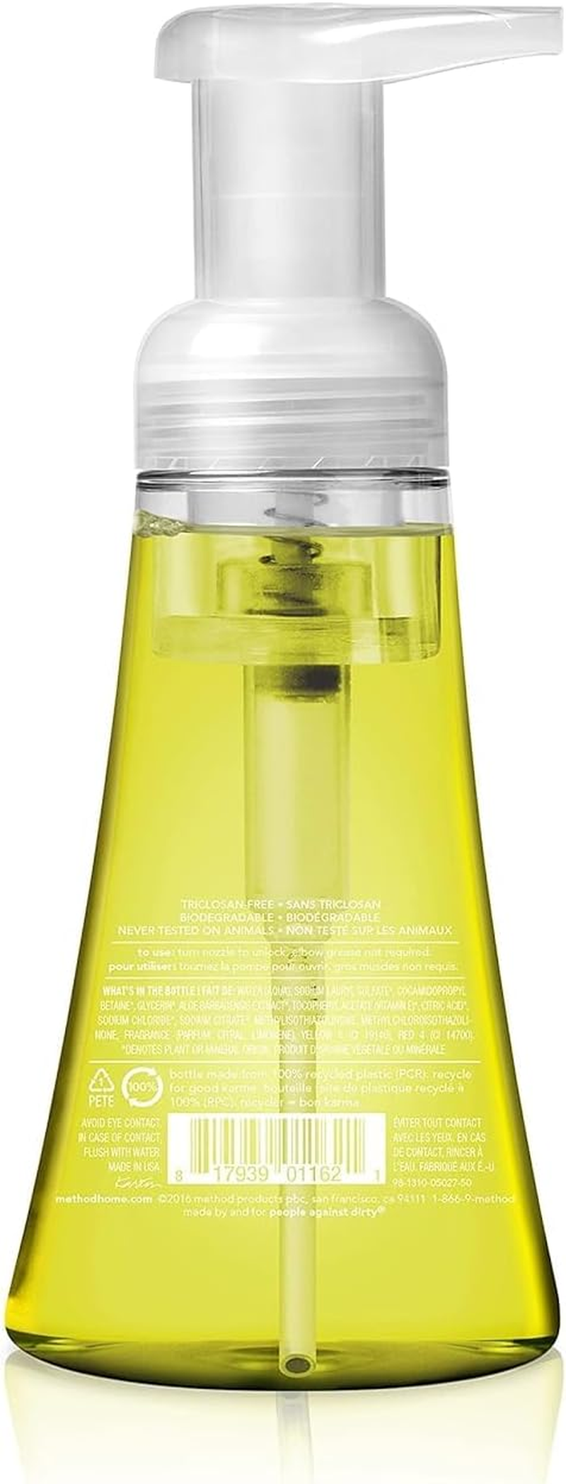 Method Hand Foaming Hand Soap - 10Oz Variety Pack (Sea Minerals, Waterfall, Lemon Mint) image number 5