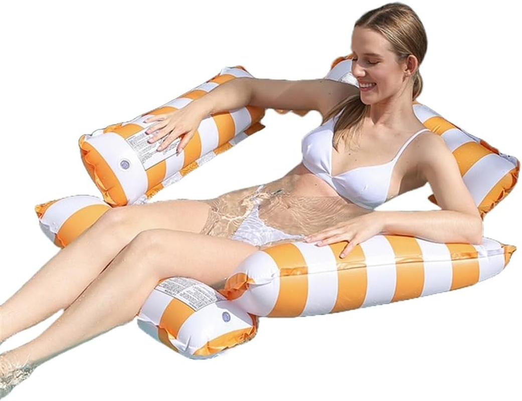 Baronhong Inflatable Swimming Aids for Adults, 4 in 1 Multipurpose Swimming Aid for Pool, Water Hammock for Adults, Pool, Lake, Beach