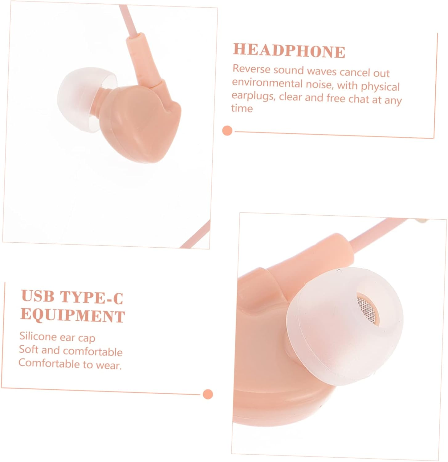 Operitacx in Ear Music Earbuds with Caps Lightweight Gaming Earphone for Laptop Mobile Devices Comfortable Fit Unique Halloween Accessory