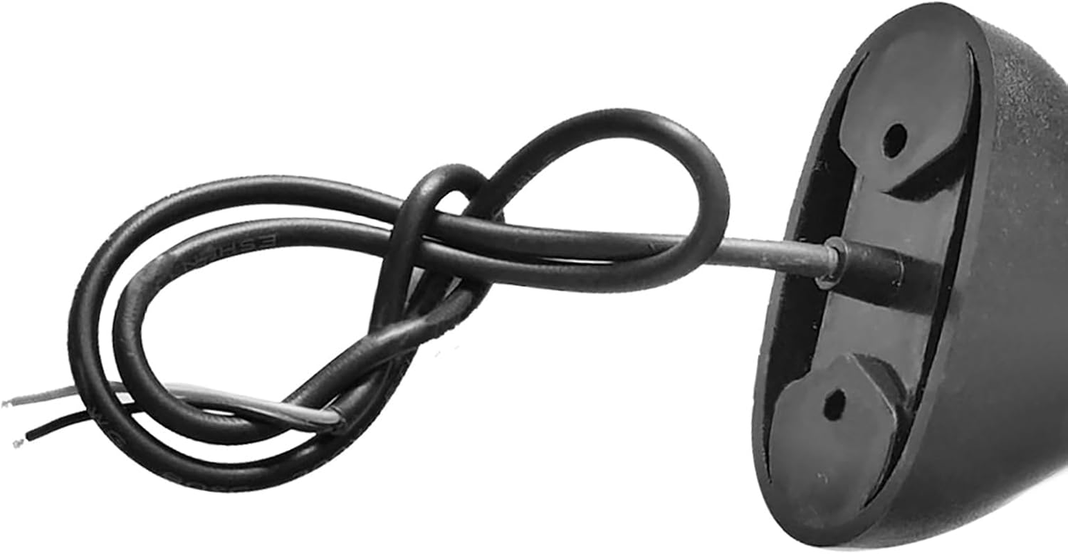 MAX COOL 10PCS 2 LED Clearance Lights Side Marker Lamp Red Amber Suitable for Trailer Truck 12V 24V image number 2