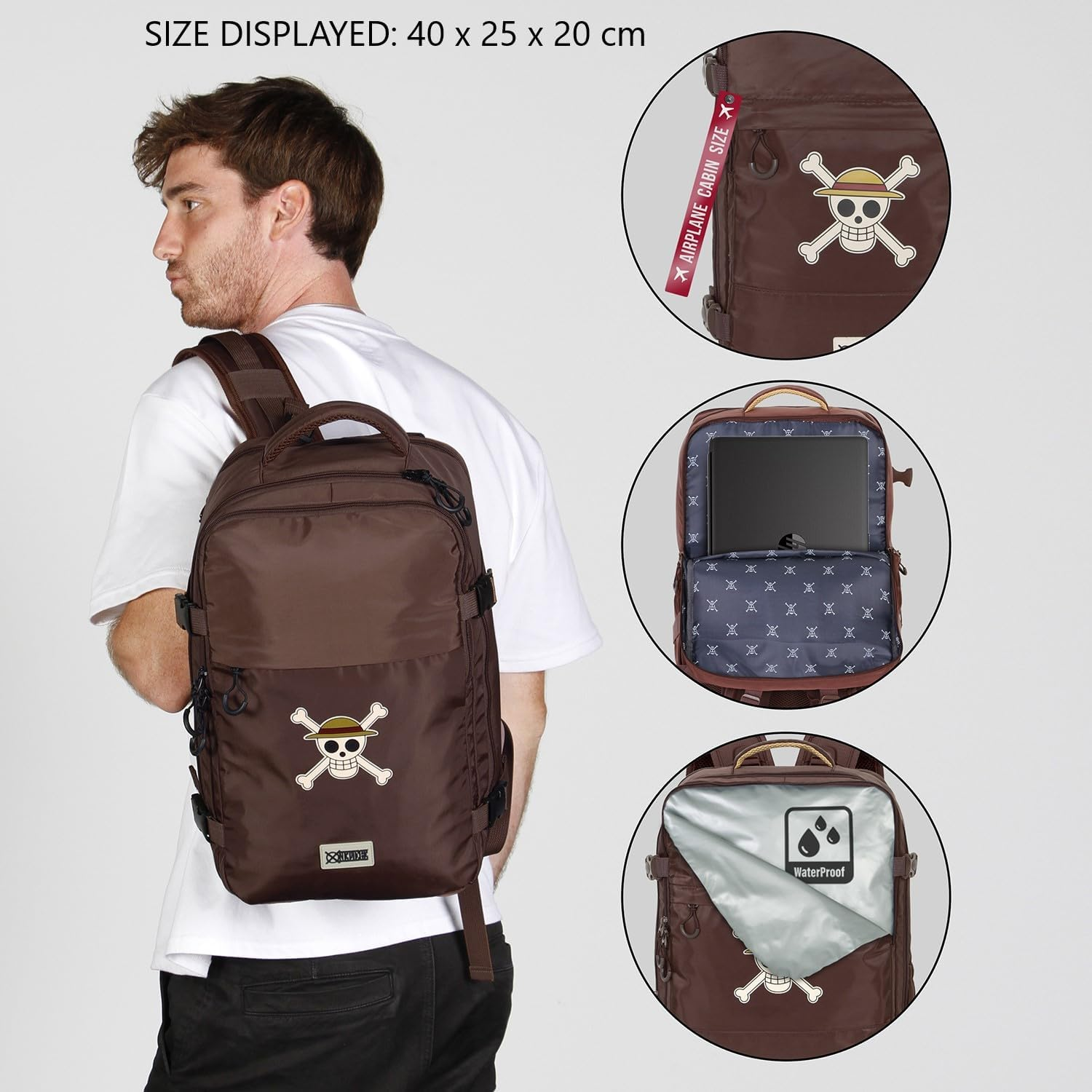 One Piece Unisex Mercury Backpack image number 2