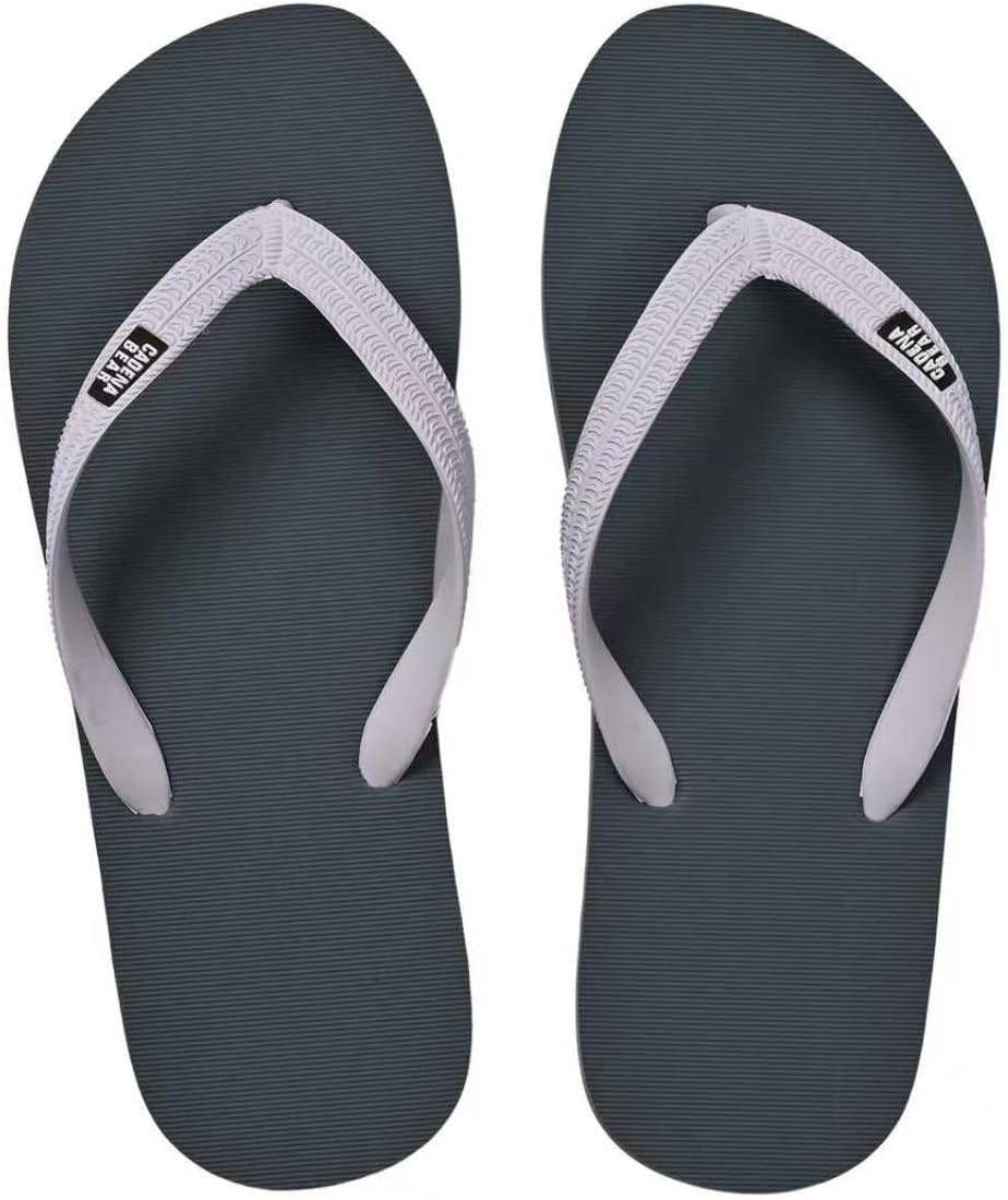 Slunza Sfn Men&rsquo;S Slim Flip Flops &ndash; Lightweight Rubber Thong Sandals, Breathable Non-Slip Beach & Shower Slippers, Casual Summer Outdoor Footwear