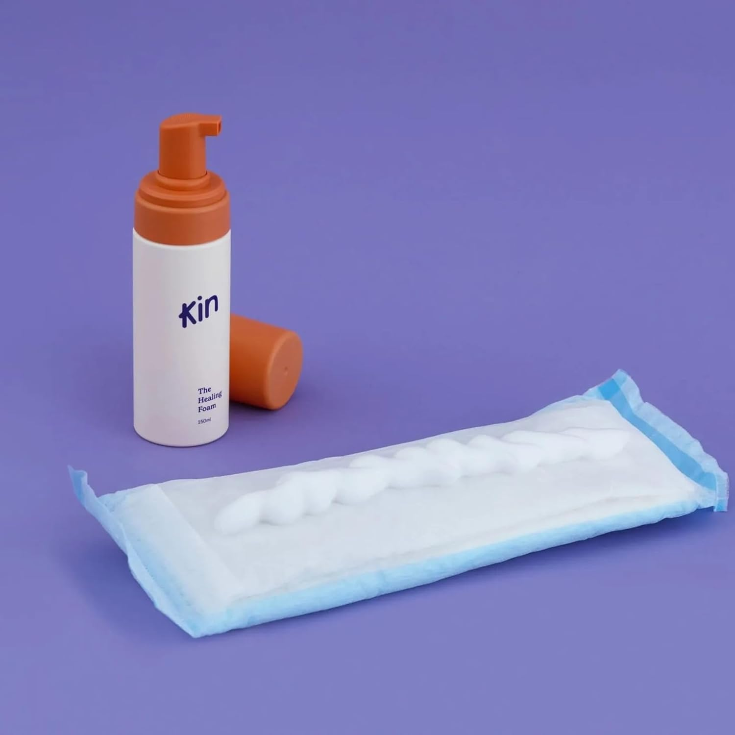 Kin Soothing Padsicles, Pack of 7 | Instant Cooling Postpartum Recovery Pads for Perineal & C-Section Relief, No Freezer Needed, Ultra-Soft & Absorbent Cold Therapy image number 2