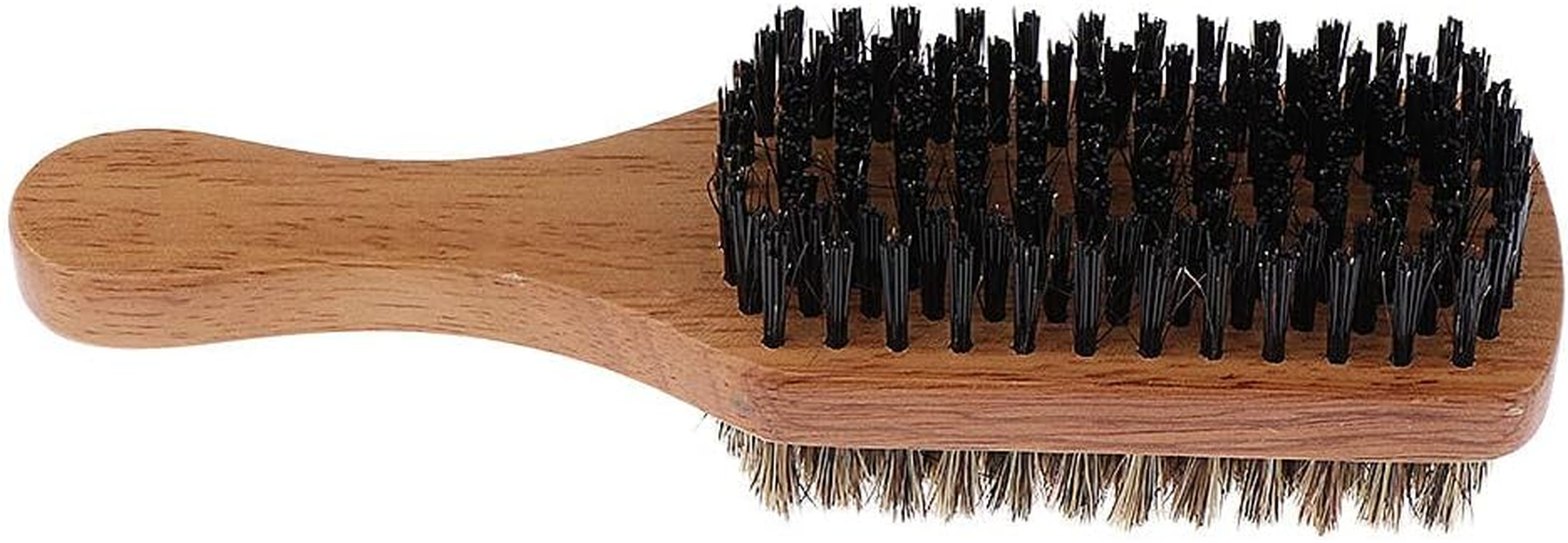 Blesiya Mens Boar Bristle Hair Brush - Natural Wooden Wave Brush for Male - Styling Beard Hairbrush for Fine,Thin,Short,Long,Thick,Curly,Wavy Hair and More - as Described, B image number 1