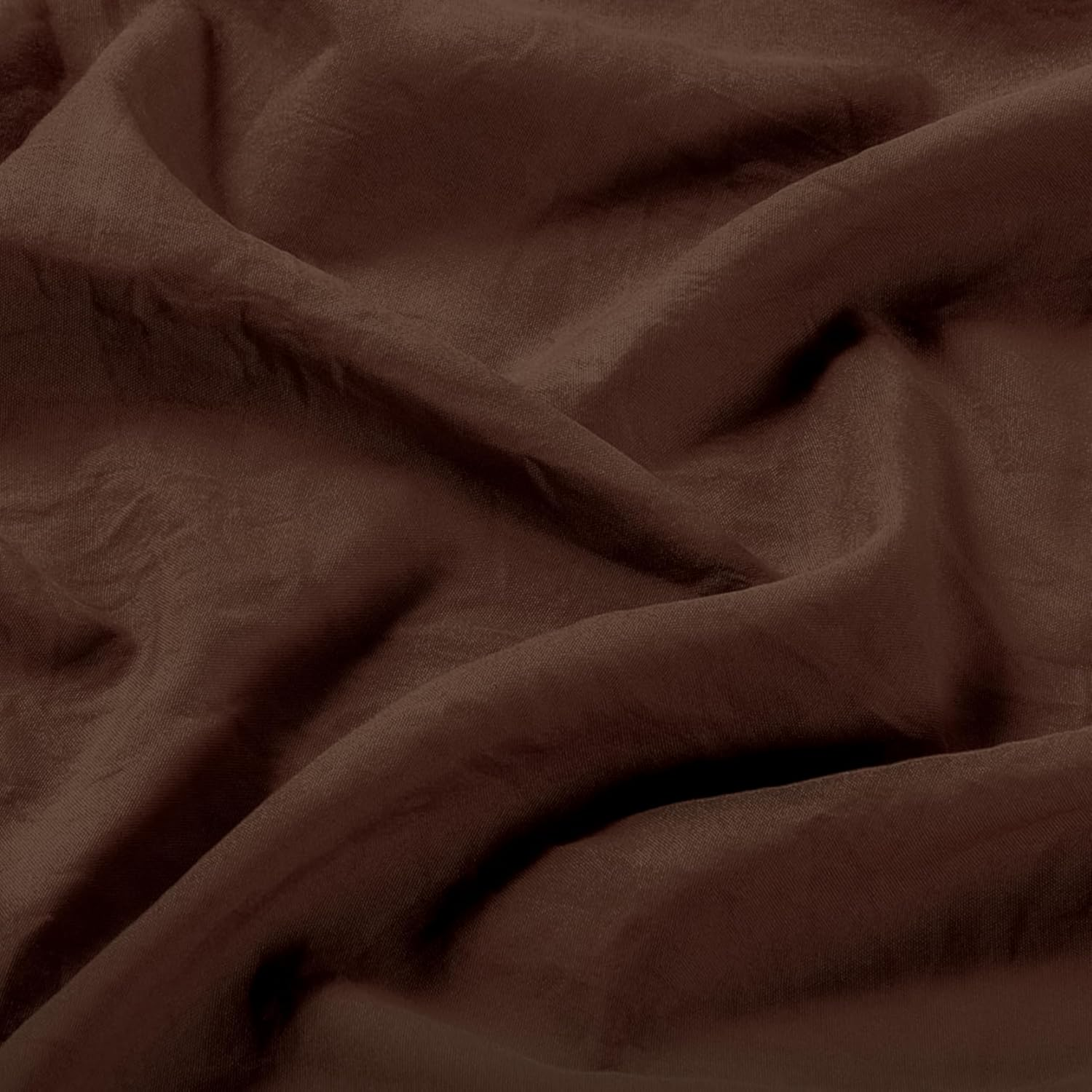 Fedali Cocoa Brown Duvet Cover Queen Size - Extra Cozy Bedding - 160 GSM Ultra Soft Duvet Cover Set with 2 Pillow Shams - 3 Pieces - Comforter Not Included image number 4