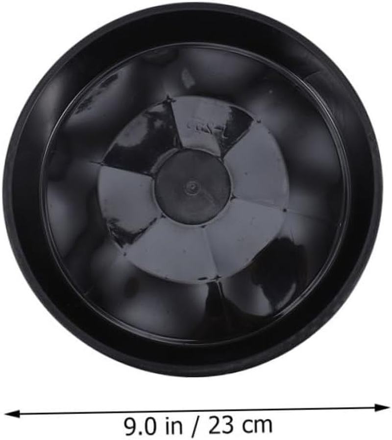 Kisangel 25Pcs Plastic Flower Pot Trays as Flowerpot Base for Indoor Plant Pot Ground Flowerpot Trays for Potted Plant image number 5