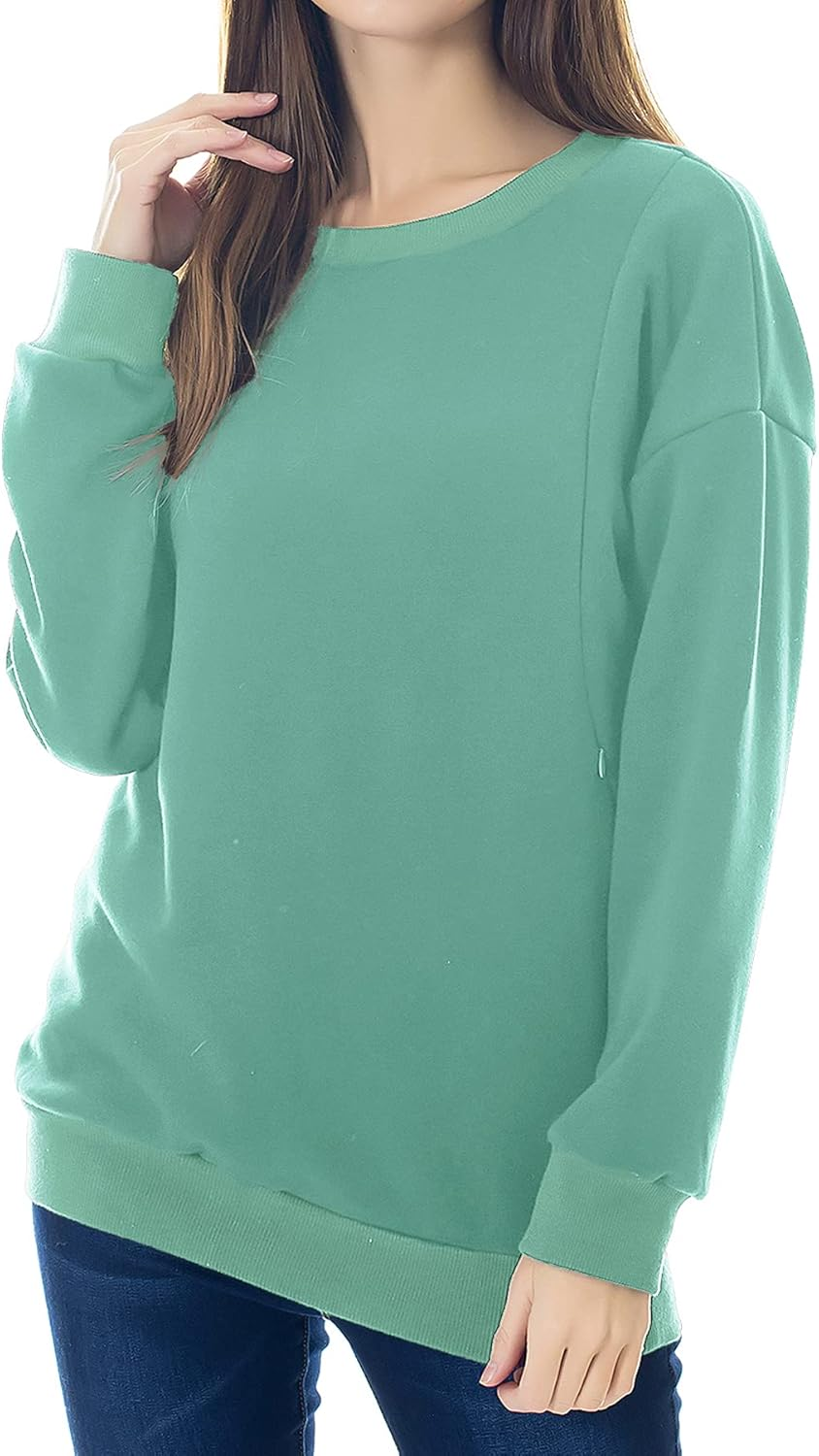 Smallshow Pflege Sweatshirt Langarm T-Shirt Bluse Stillen Pullover Tops Stillshirt image number 5
