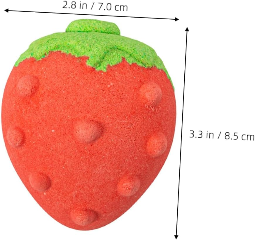KOMBIUDA 4Pcs Bathing Bath Salt Bomb Bath Ball Portable Boys and Girls Showering image number 1