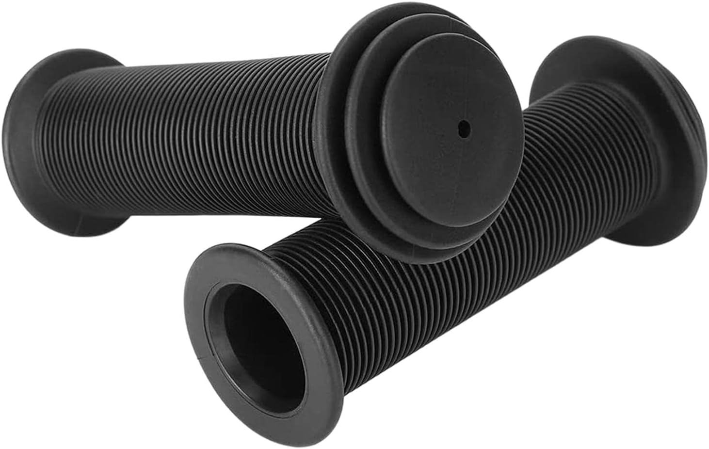 Vaveren 2X Soft MTB Bike Handle Grips Replacement Bike Grips Dia 0.87" Wear Resistance Bicycle Handlebar Grips for Cycling Accessories Kids Bike BMX image number 1