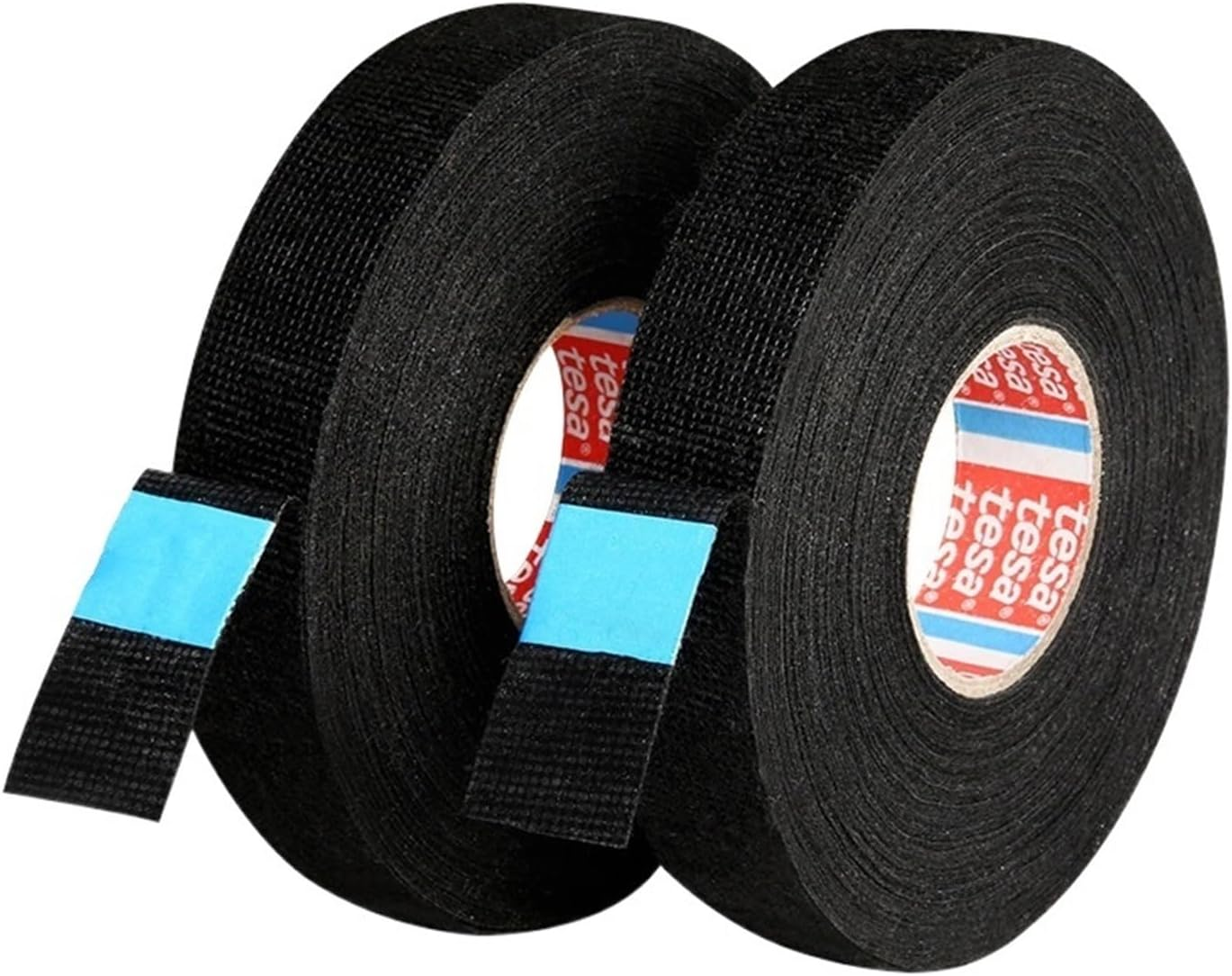 GUMMMY 15M New Tesa Type Coroplast Adhesive Cloth Tape for Cable Harness Wiring Loom Width 9/15/19/25/32MM Tape (Color : 15M, Size : 19Mm) image number 5